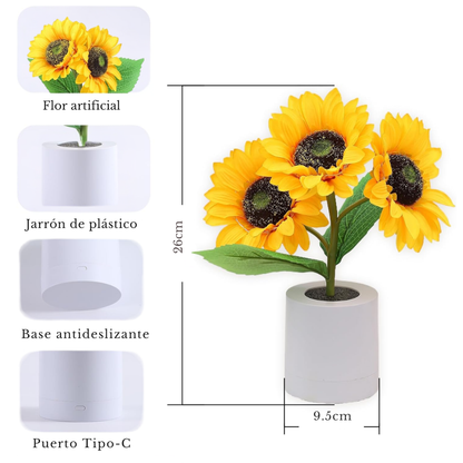 Lámpara de Girasol