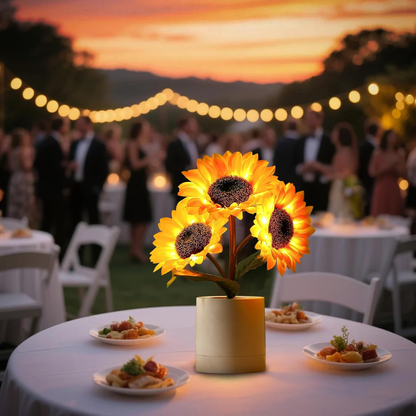 Lámpara de Girasol