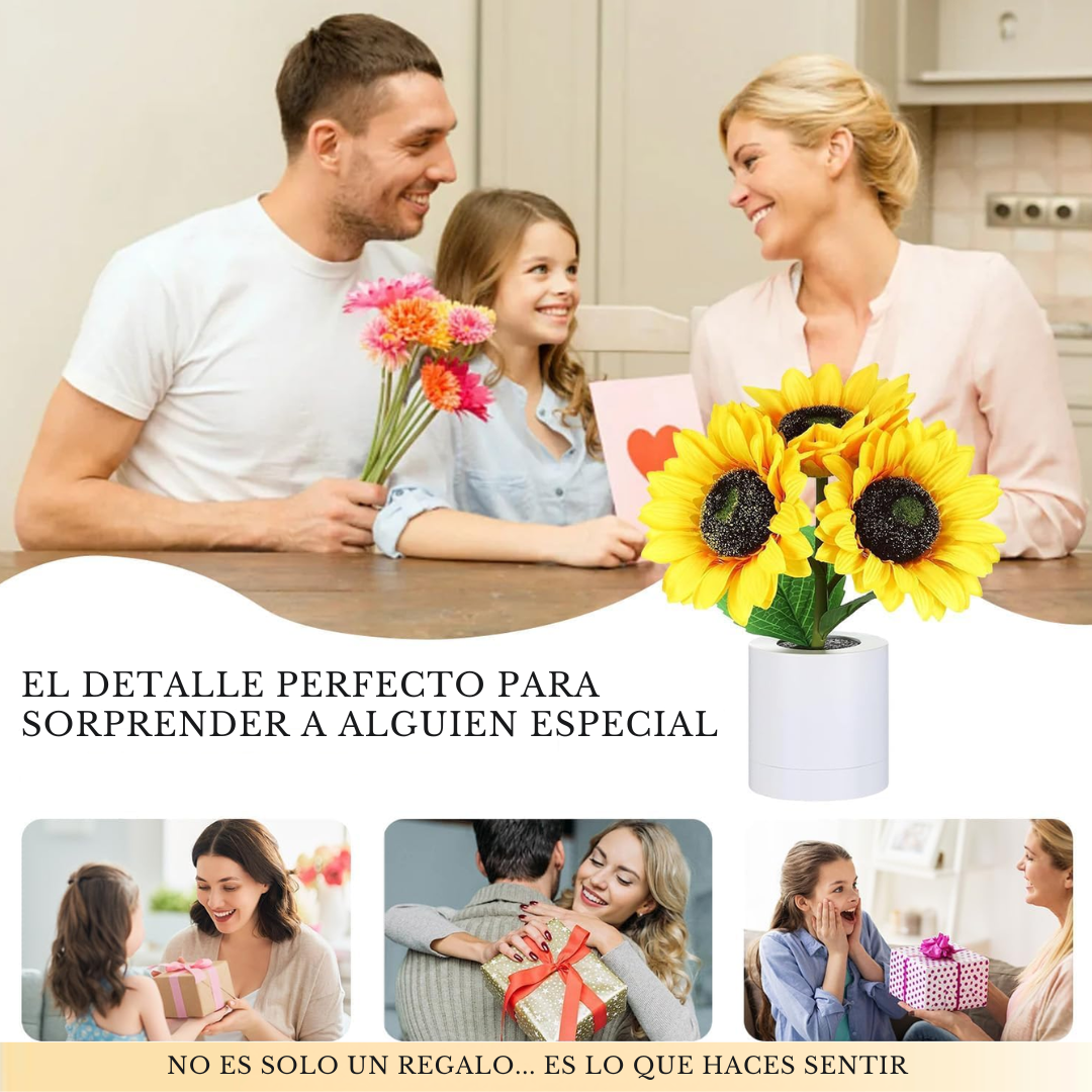 Lámpara de Girasol